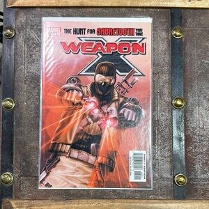 Weapon X The Hunt for Sabretooth Part Three Comic Book